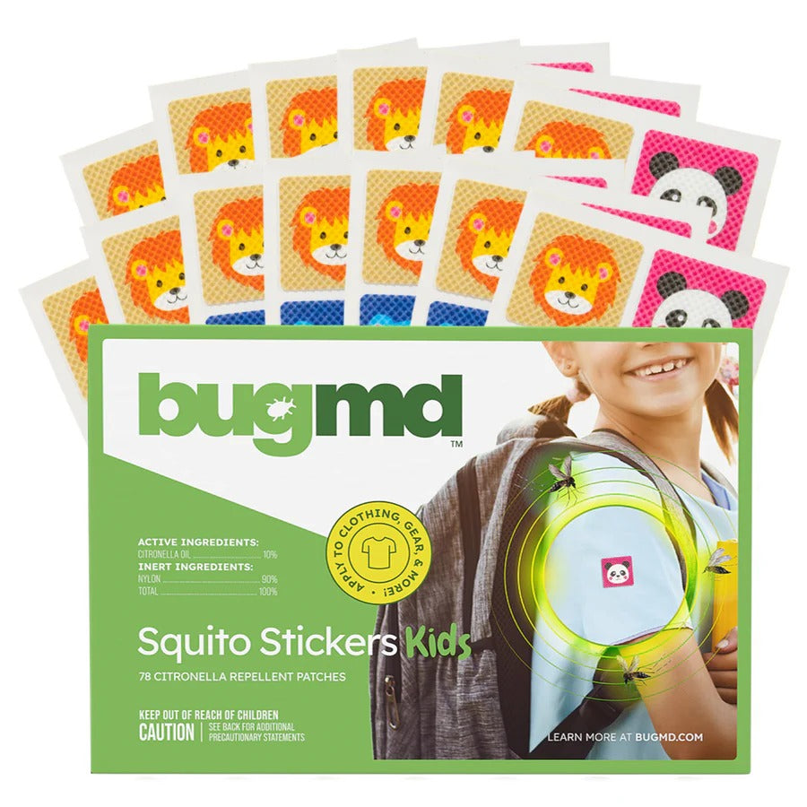 Bug MD – Squito Stickers Kids (78 Citronella Repellent Patches)
