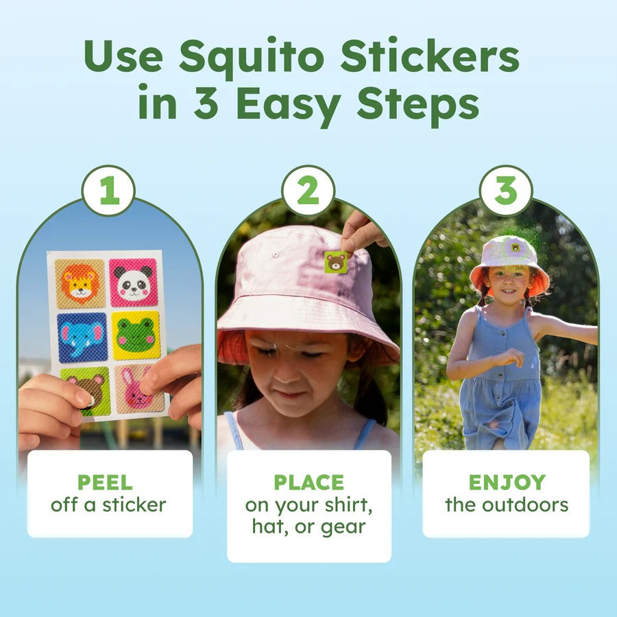 Bug MD – Squito Stickers Kids (78 Citronella Repellent Patches)